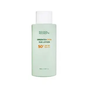 ROUND A'ROUND Greentea Cica Sun Lotion SPF 50+