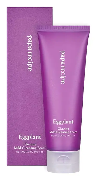 Papa Recipe Eggplant Clearing Mild Cleansing Foam