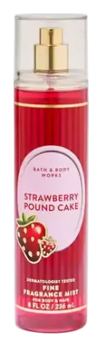 Bath & Body Works Fine Fragrance Mist Strawberry Pound Cake