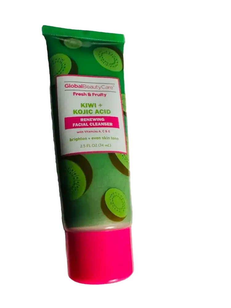 Global Beauty Care Kiwi + Kojic Acid Renewing Facial Cleanser
