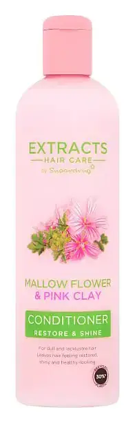 Superdrug Extracts Conditioner Mallow Flower & Pink Clay