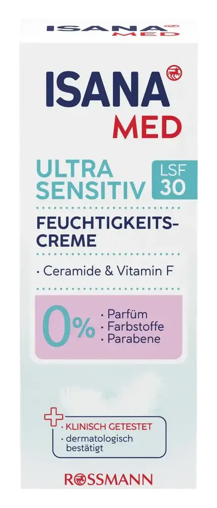 ISANA Ultra-Sensitiv Feuchtigkeitscreme SPF 30