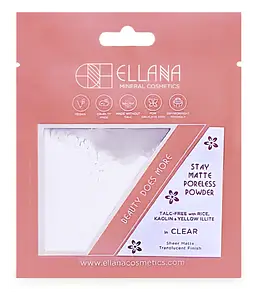Ellana Mineral Cosmetics Stay Matte Poreless Oil Control Powder Clear