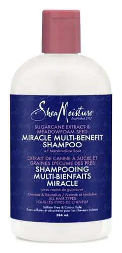 Shea Moisture Sugarcane And Meadowfoam Miracle Multi-Benefit Shampoo