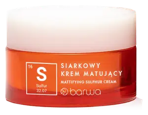 Barwa Cosmetics Barwa Siarkowa mattifying cream
