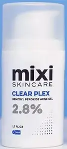 Mixi Skincare Clear Plex Benzoyl Peroxide Acne Gel 2.8%