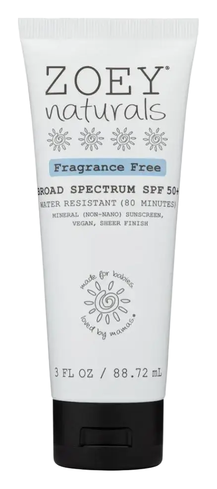 Zoey Naturals Mineral Sunscreen SPF 50+