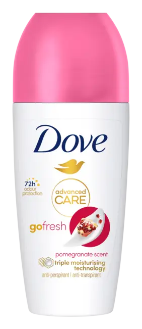Dove Advanced Care Go Fresh Pomegranate Antiperspirant Deodorant Roll-On