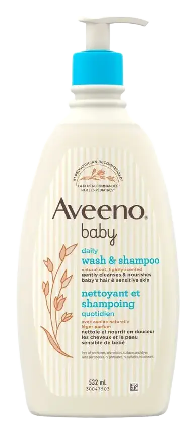 Aveeno Baby Gentle Wash and Shampoo with Natural Oat Extract Canada