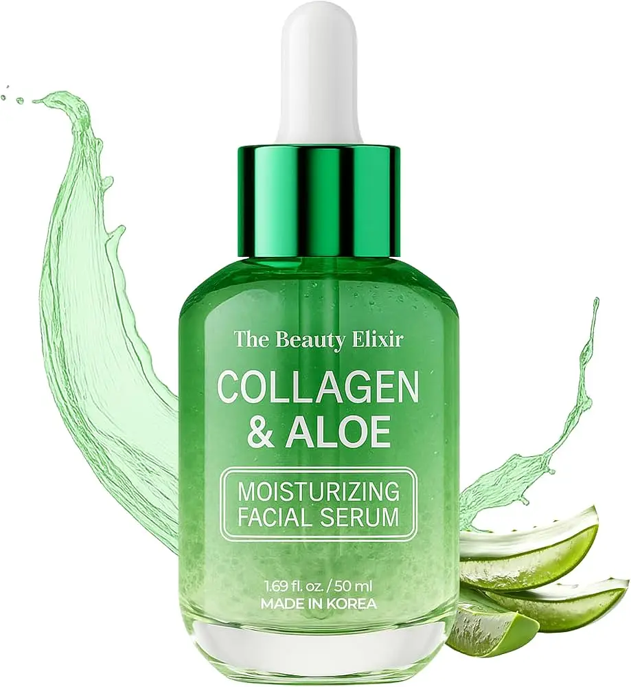 The Beauty Elixir Aloe & Collagen Moisturizing Facial Serum