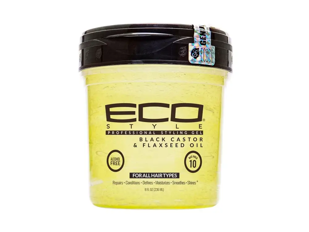 Eco Style Black Castor & Flaxseed Oil Styling Gel