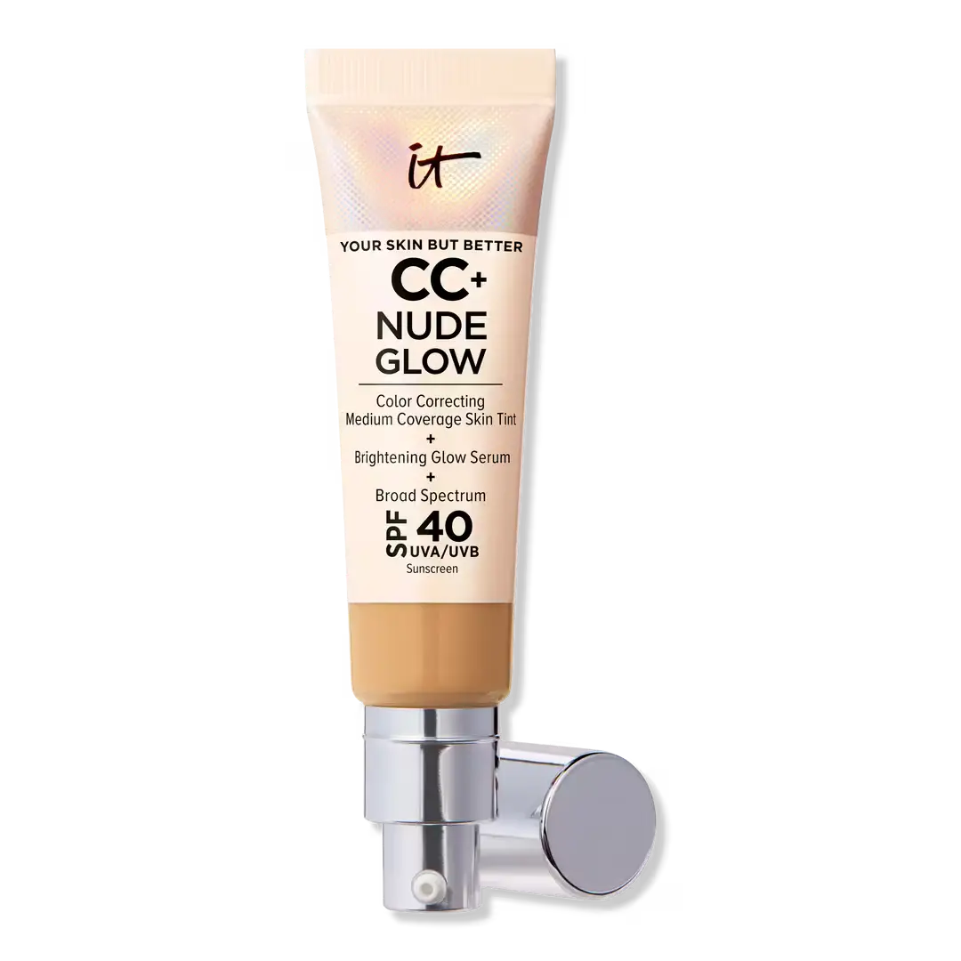 IT Cosmetics CC+ Nude Glow Lightweight Foundation SPF 40 Tan