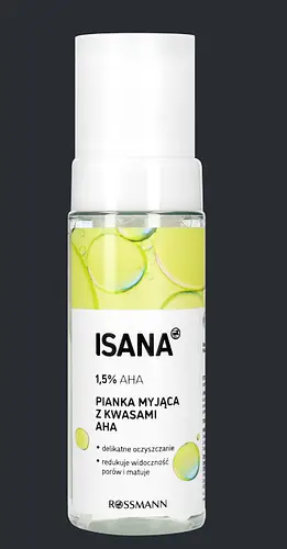 ISANA ISANA Pianka myjąca z kwasem AHA