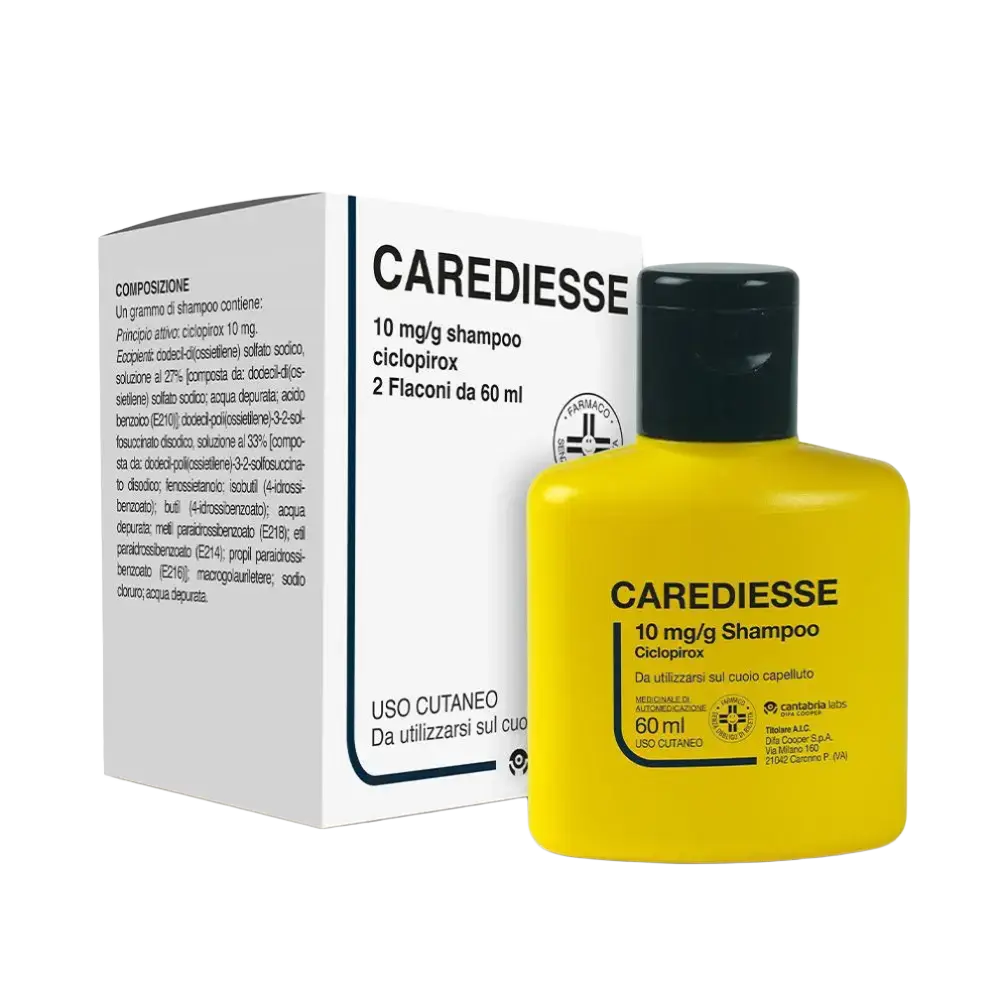 Difa Cooper Carediesse 1% Shampoo Ciclopirox