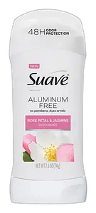 Suave Aluminum-Free Deodorant Rose Petal & Jasmine