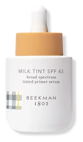 Beekman 1802 Milk Tint SPF 43 Tinted Primer Serum Tan