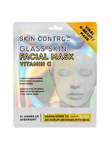 Skin Control Glass Skin Facial Mask Vitamin C