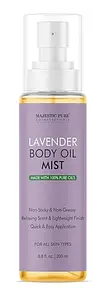 Majestic Pure Cosmeceuticals Lavender Body Oil Mist