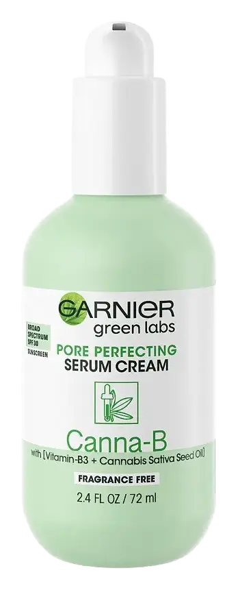 Garnier Green Labs Canna-B Pore Perfecting Serum Cream Fragrance Free SPF 30