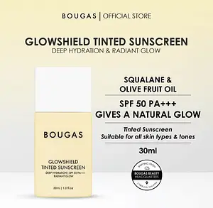 Bougas Beauty Glowshield Tinted Sunscreen