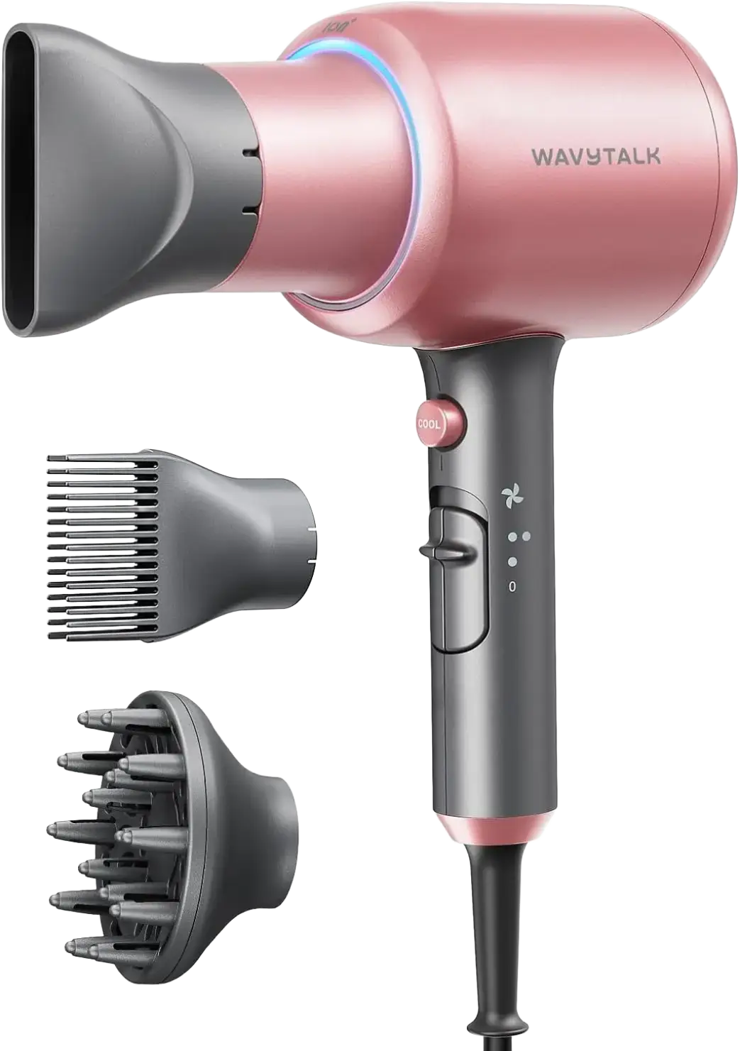 Wavytalk Blown Away Ionic Hair Dryer Cyber Rose Pink