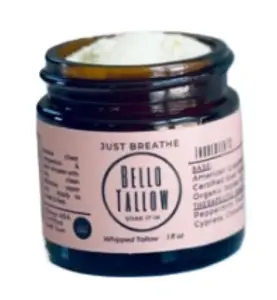 Bello Tallow Just Breathe Chest Rub