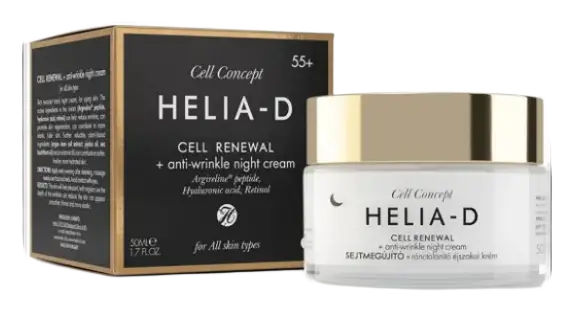 Helia-D Cell Concept Cell Renewal + Anti-Wrinkle Night Cream 55+