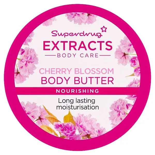 Superdrug Extracts Body Butter Cherry Blossom