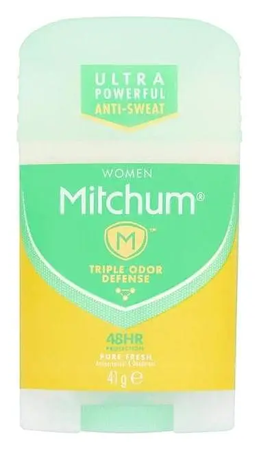 Mitchum Women's Triple Odor Defense Antiperspirant & Deodorant Stick - Pure Fresh