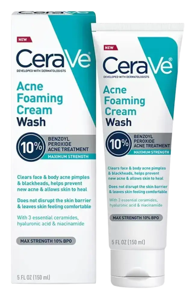 CeraVe Acne Foaming Cream Wash