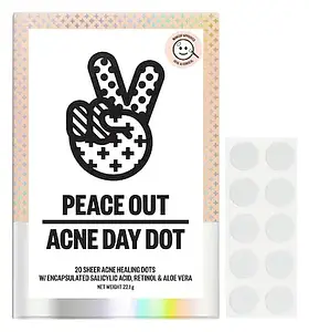 Peace Out Acne Day Dots