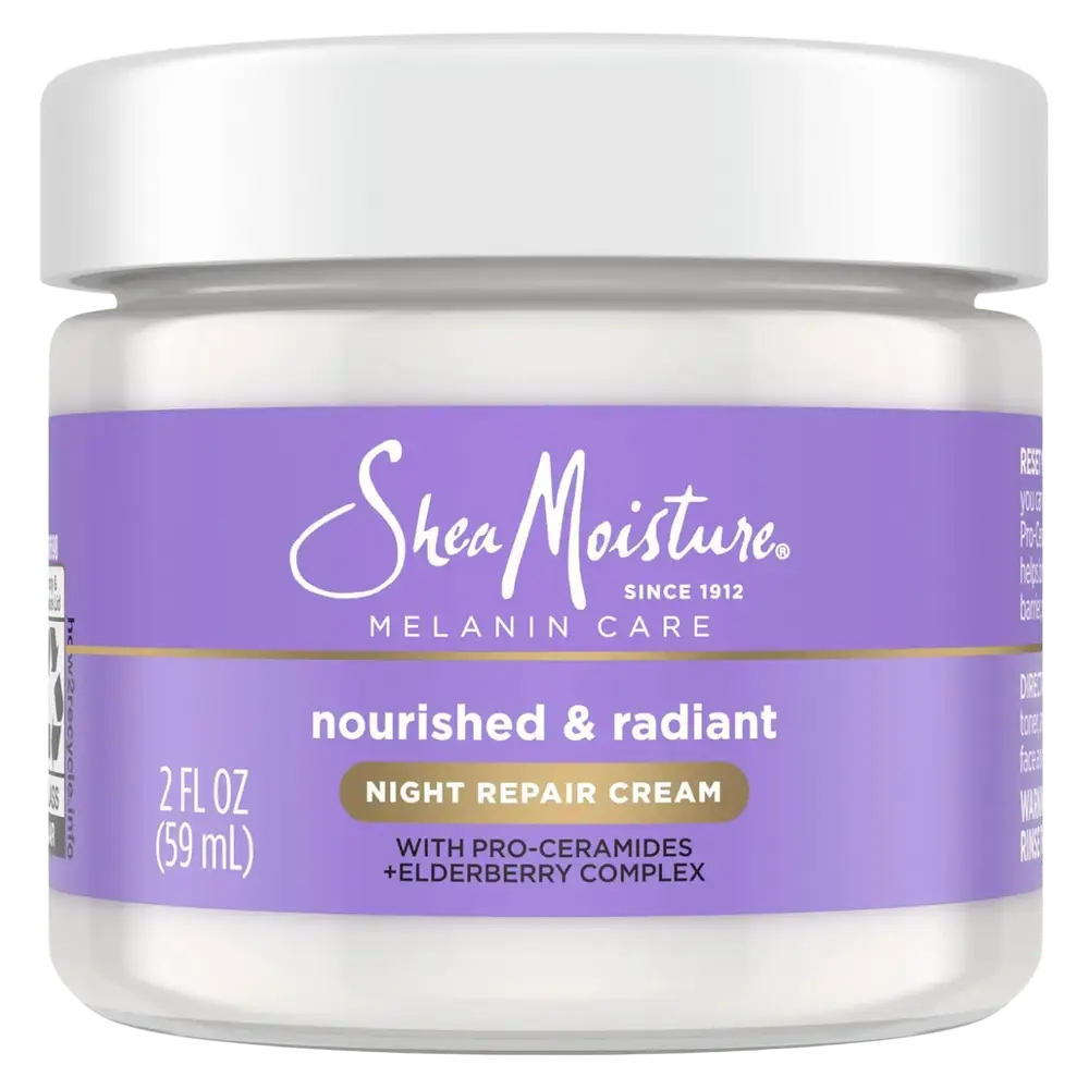 Shea Moisture Melanin Care Night Repair Cream