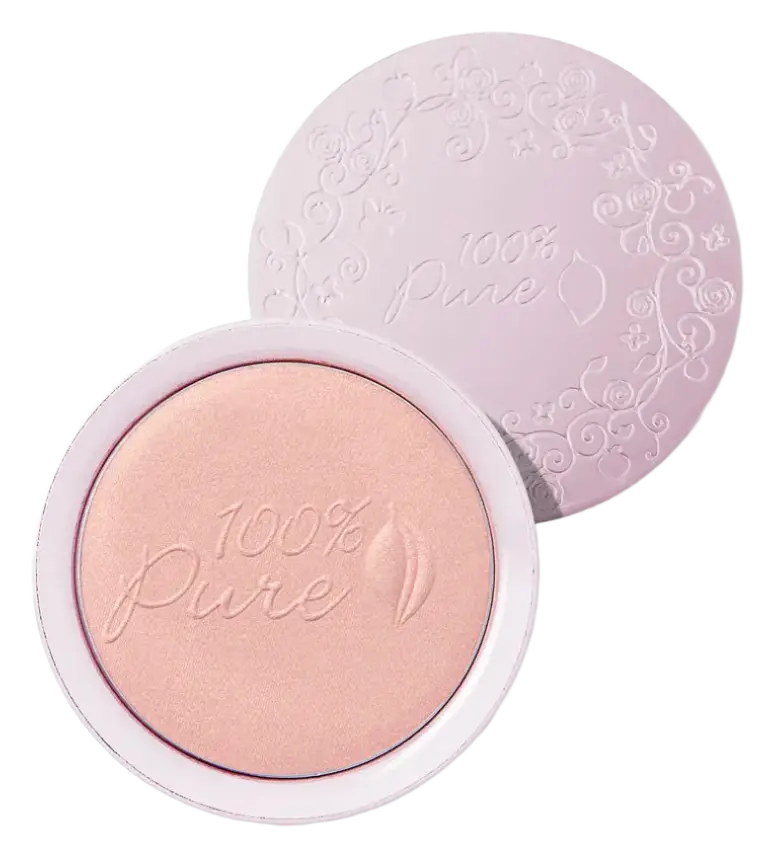 100% Pure Fruit Pigmented Gemmed Luminizer Pink Gold Taffeta