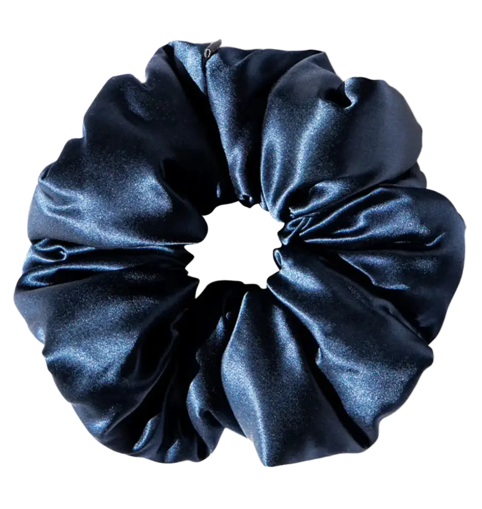 Drowsy Sleep Company Padded Scrunchie Midnight Blue