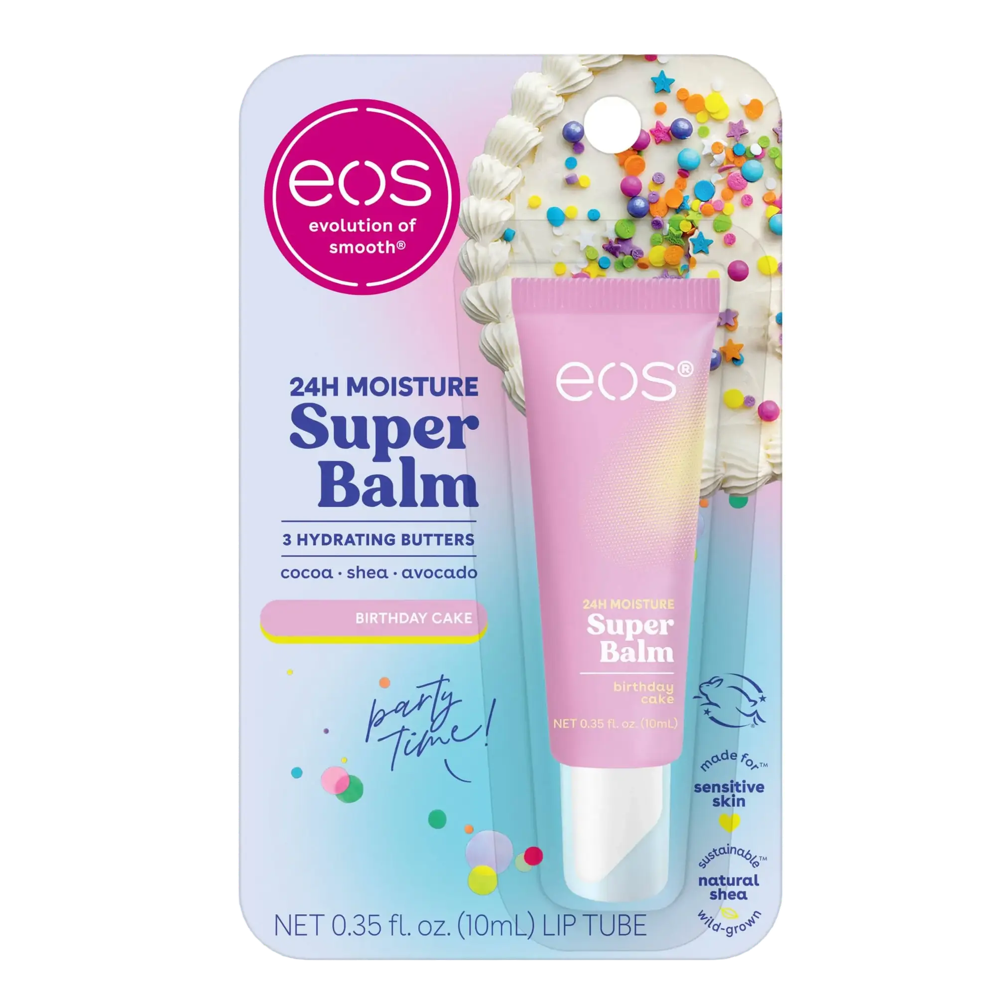 EOS Super Balm Birthday Cake