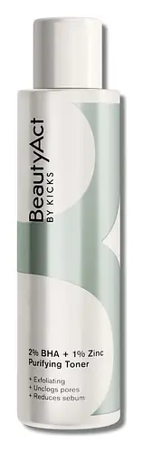 BeautyAct 2% BHA + 1% Zinc Purifying Toner