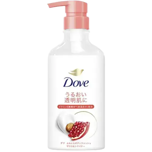 Dove Fluffy Body Wash Pomegranate & Shea Butter