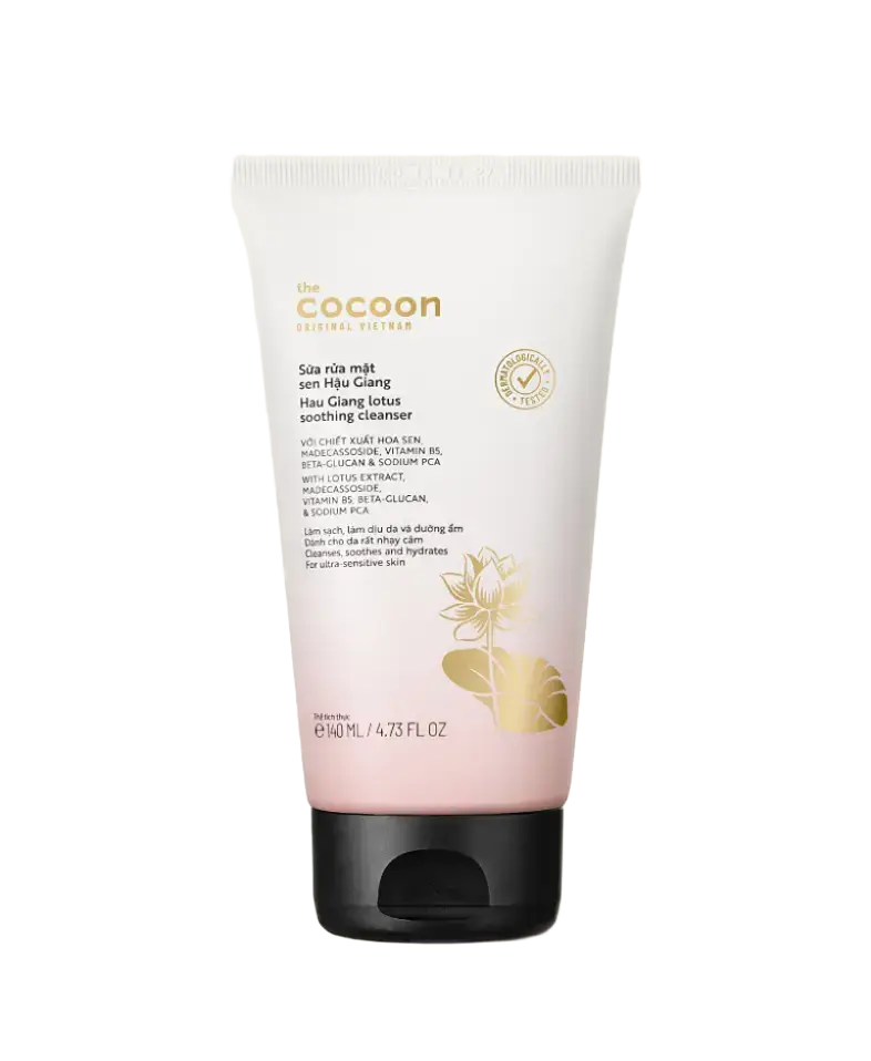 The Cocoon Vietnam Hau Giang Lotus Soothing Cleanser