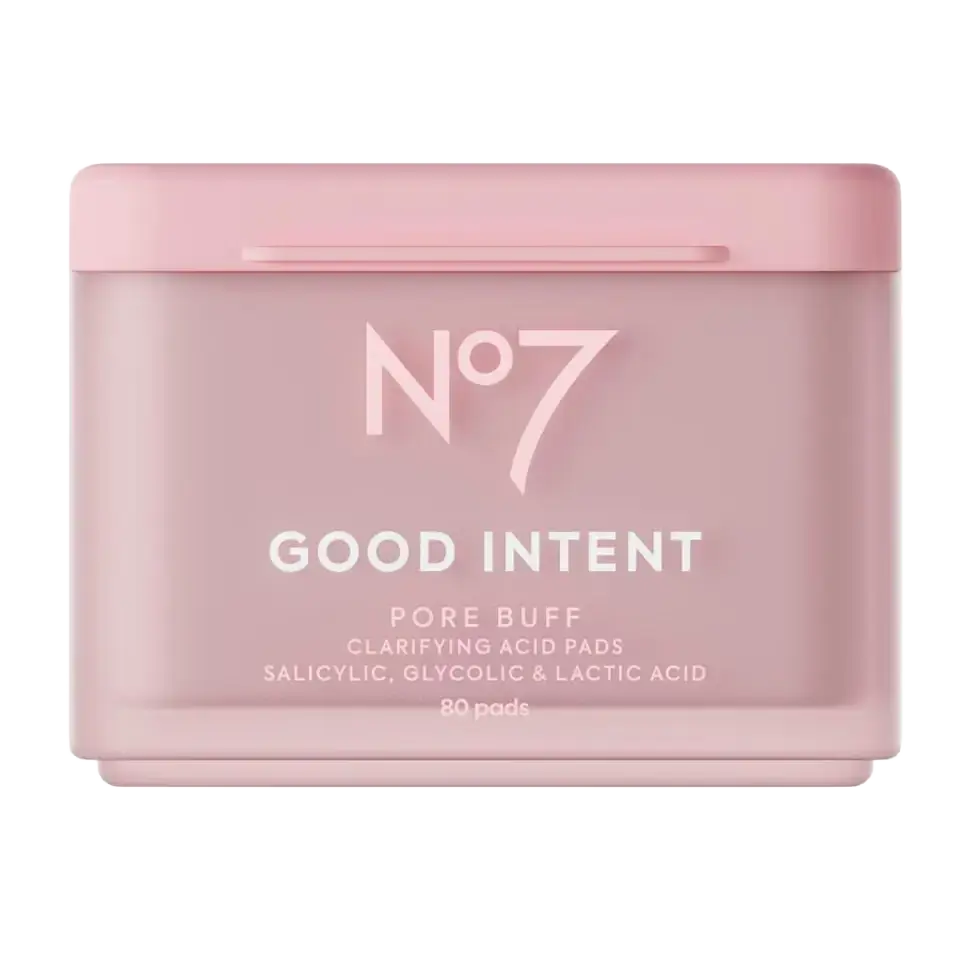 No7 Good Intent Pore Buff Clarifying Acid Pads