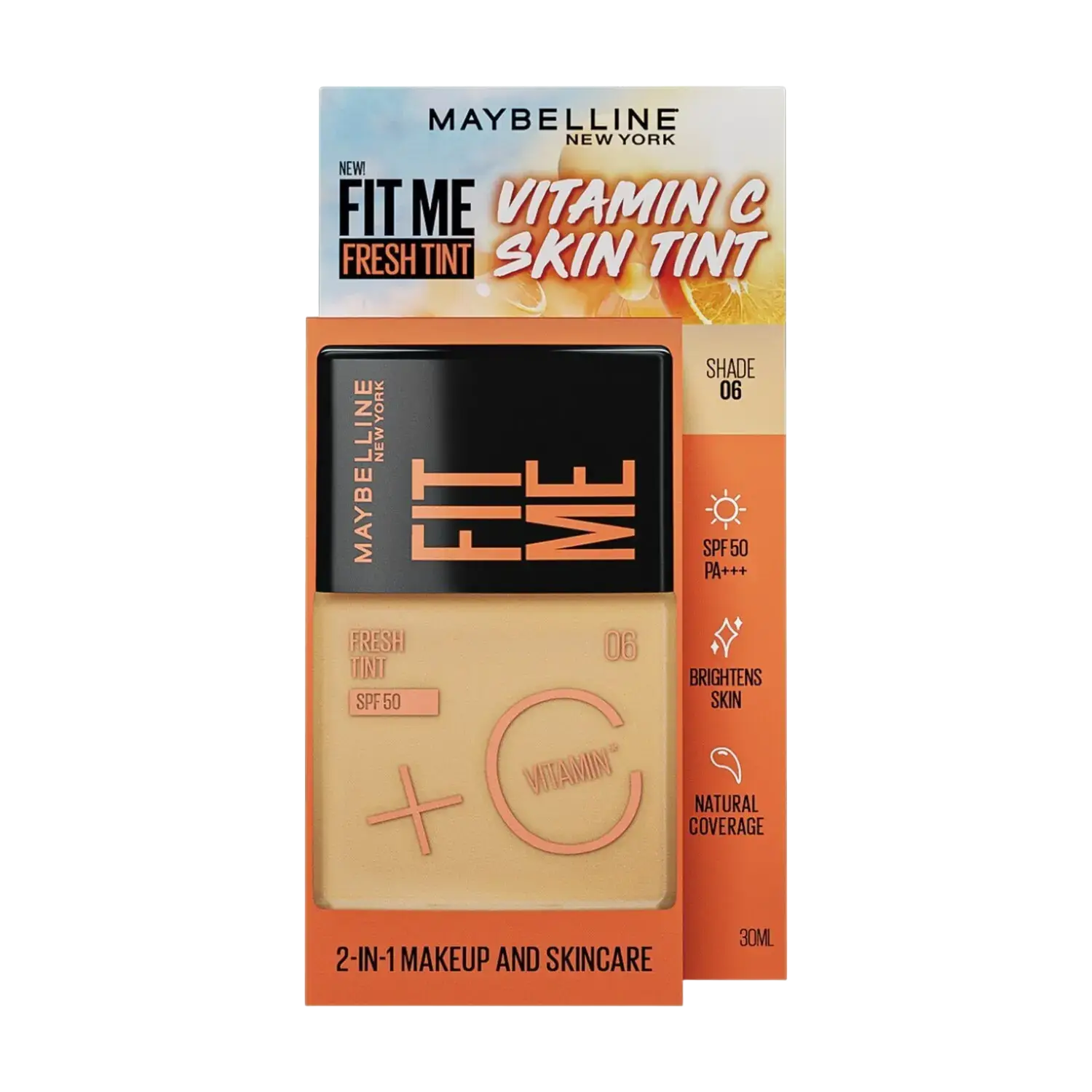 Maybelline Fit Me Fresh Tint SPF 50 06