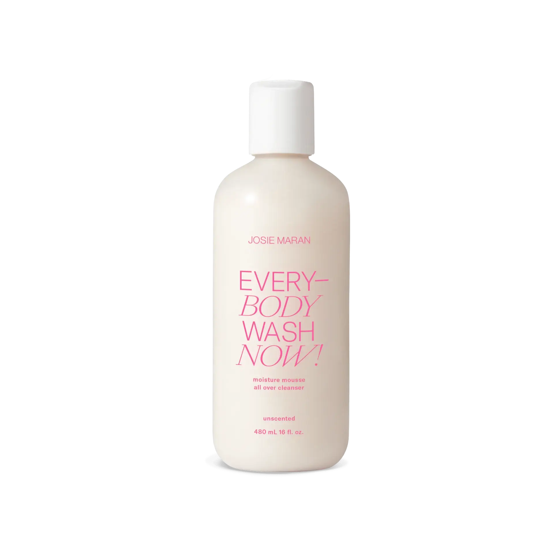 Josie Maran Everybody Wash Now! Moisture Mousse All-Over Cleanser Unscented