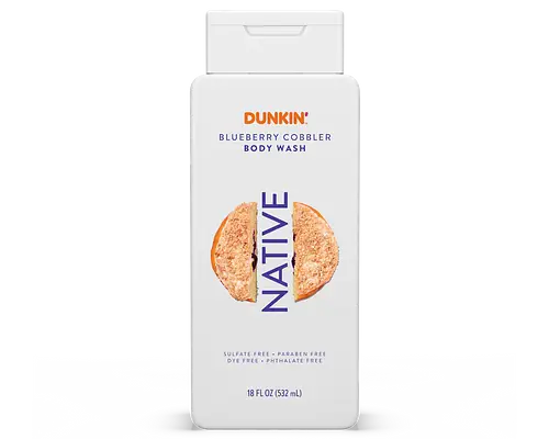 Native Body Wash Dunkin’ Blueberry Cobbler