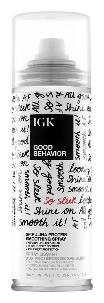 IGK Hair Good Behavior Spirulina Protein Anti-Frizz Smoothing Spray