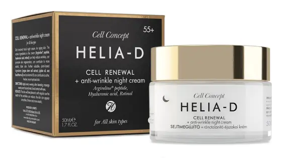 Helia-D Cell Concept Cell Renewal + Anti-Wrinkle Night Cream 55+