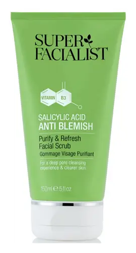 Super Facialist Salicylic Acid Anti-Blemish Face Scrub