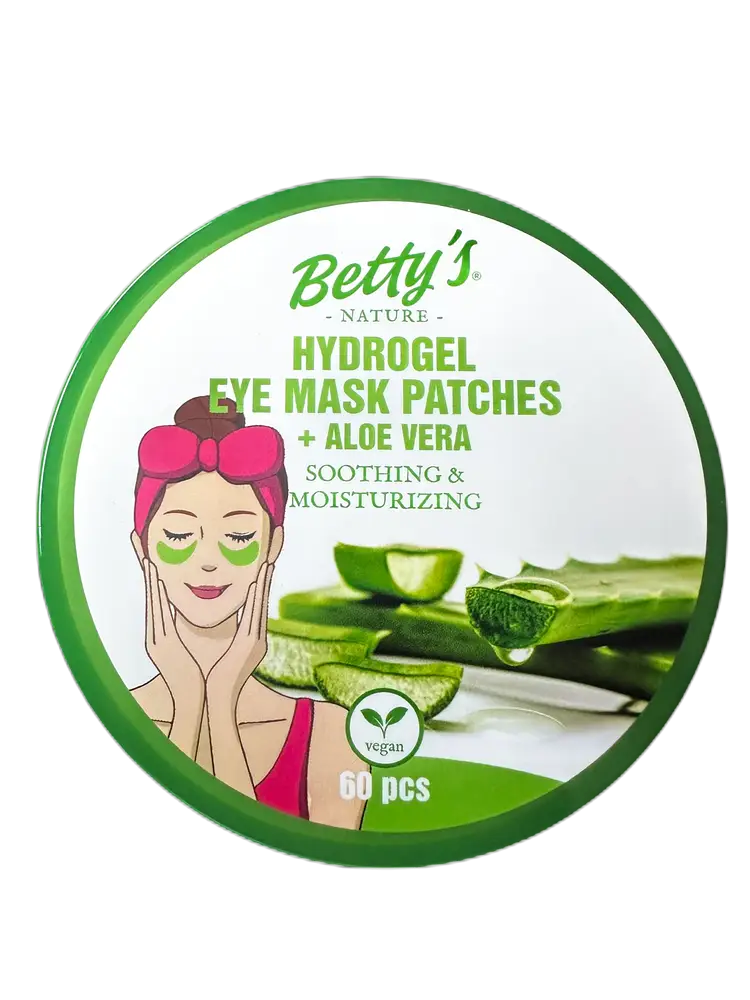Betty's Nature Hydrogel Eye Mask Patches + Aloe Vera