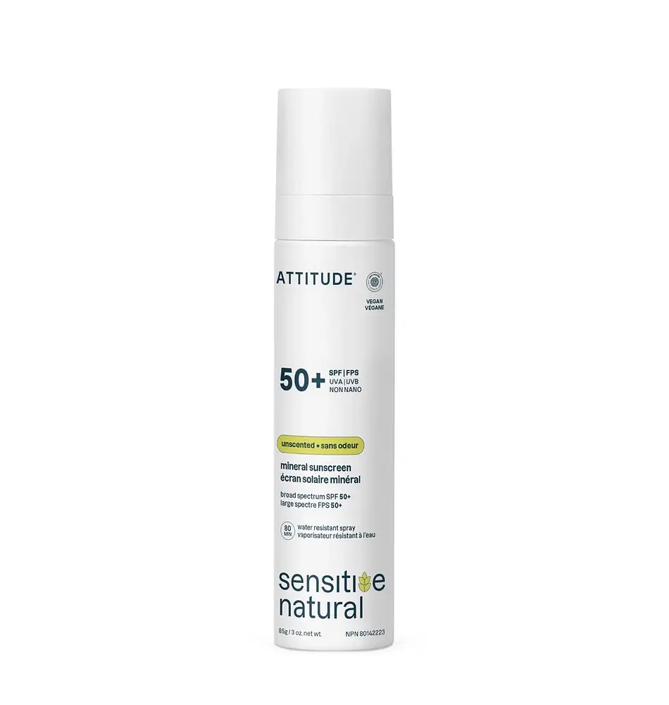 ATTITUDE Mineral Sunscreen Spray SPF 50+