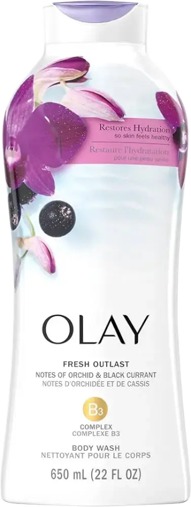 Olay Fresh Outlast Body Wash Orchid & Black Currant