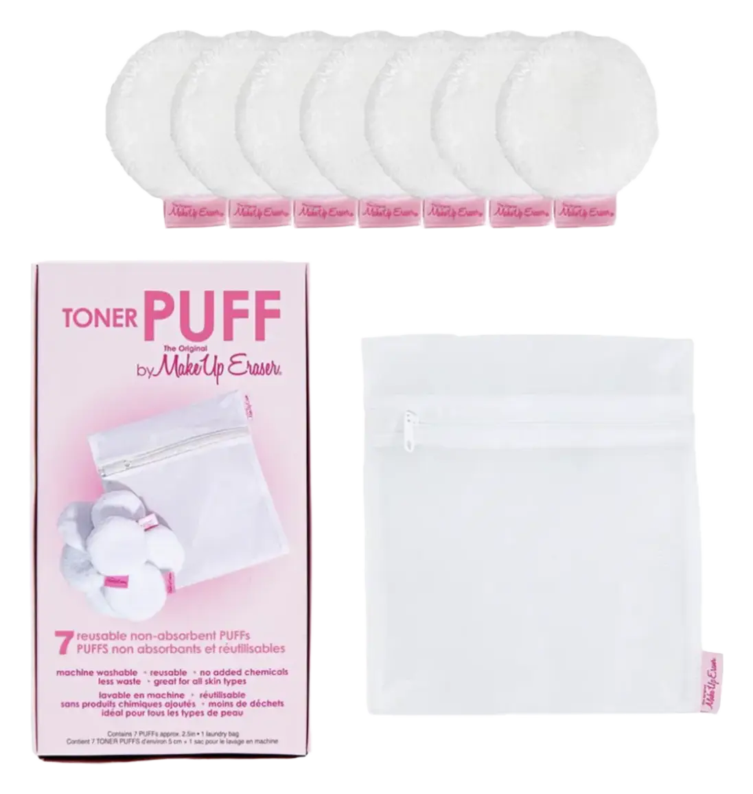 The Original Makeup Eraser Toner Puff