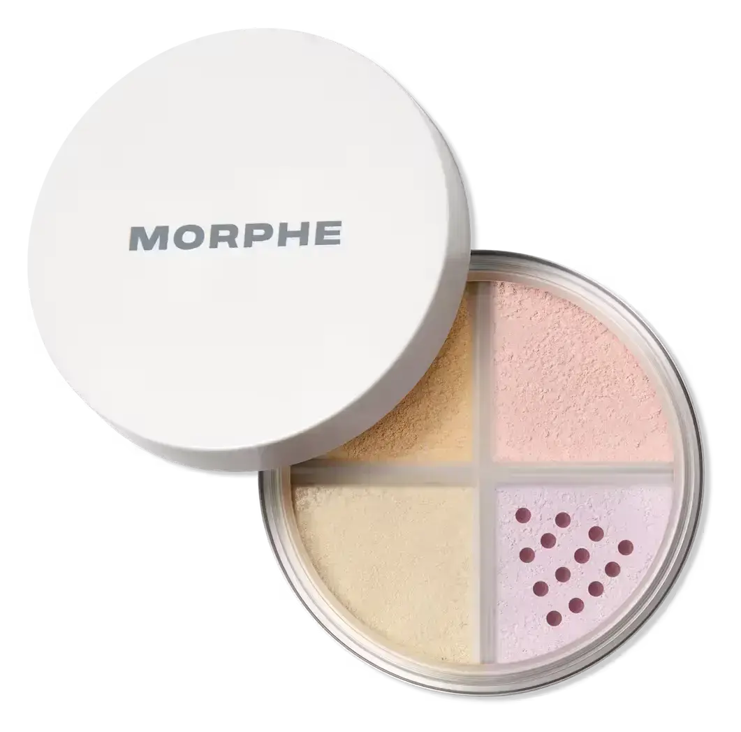 Morphe Bake & Set Loose Powder Quad Bright Balance